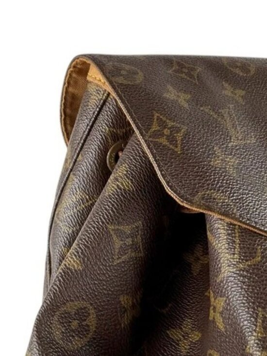 Auth LOUIS VUITTON Monogram Montsouris GM Backpack Brown M51135 - z9230 main image 4